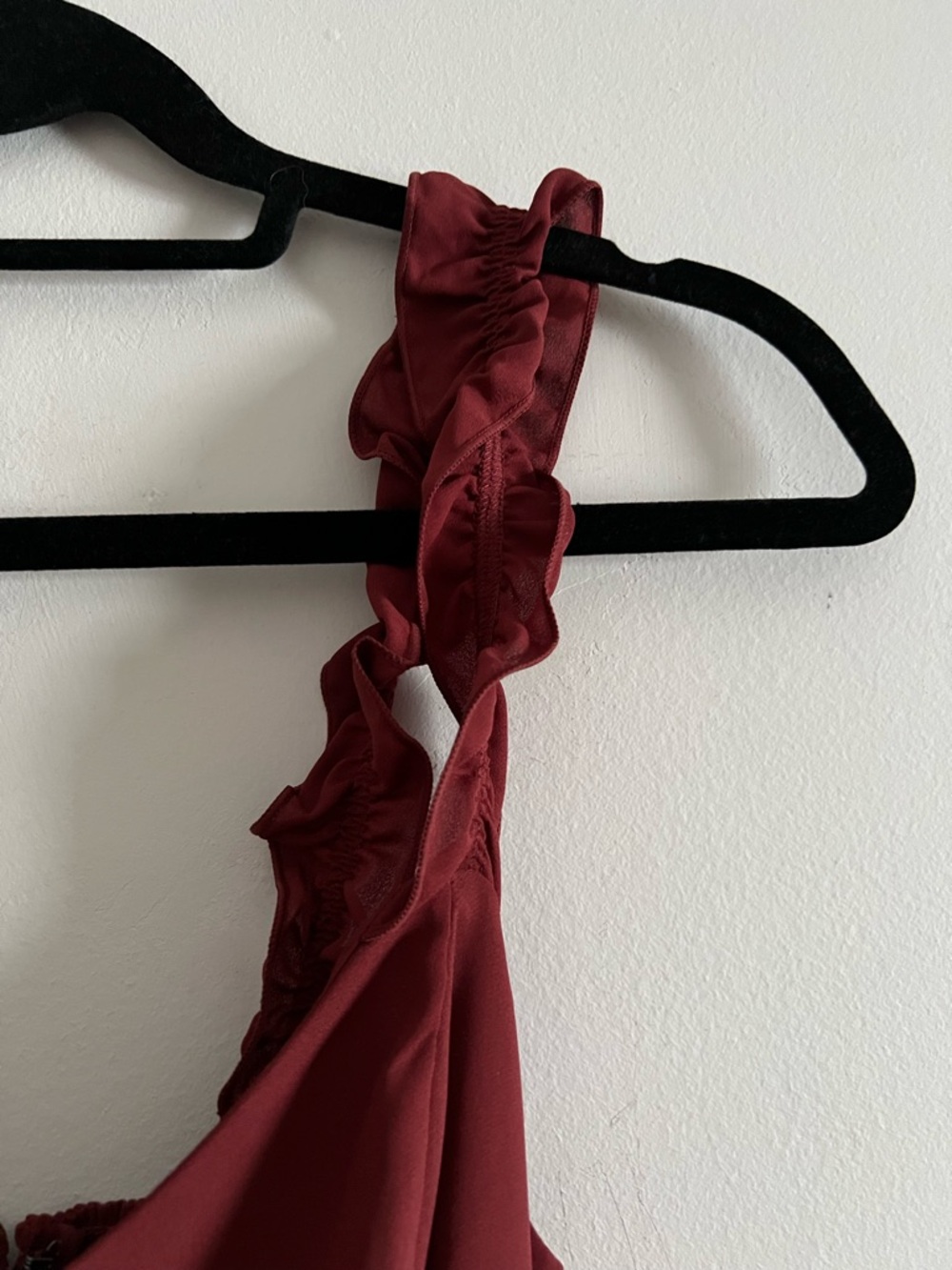 Sunday Best Burgundy Red Dress - Picture 5 of 7